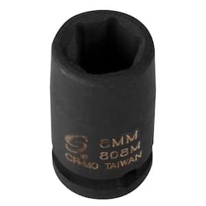 8 mm 1/4 in. Drive 6-Point Impact Socket