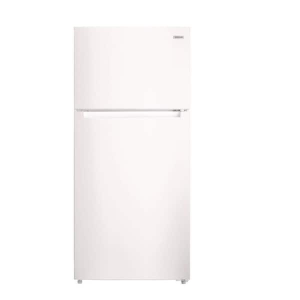 Vissani 14.2 cu. ft. Top Freezer Refrigerator in White, Garage
