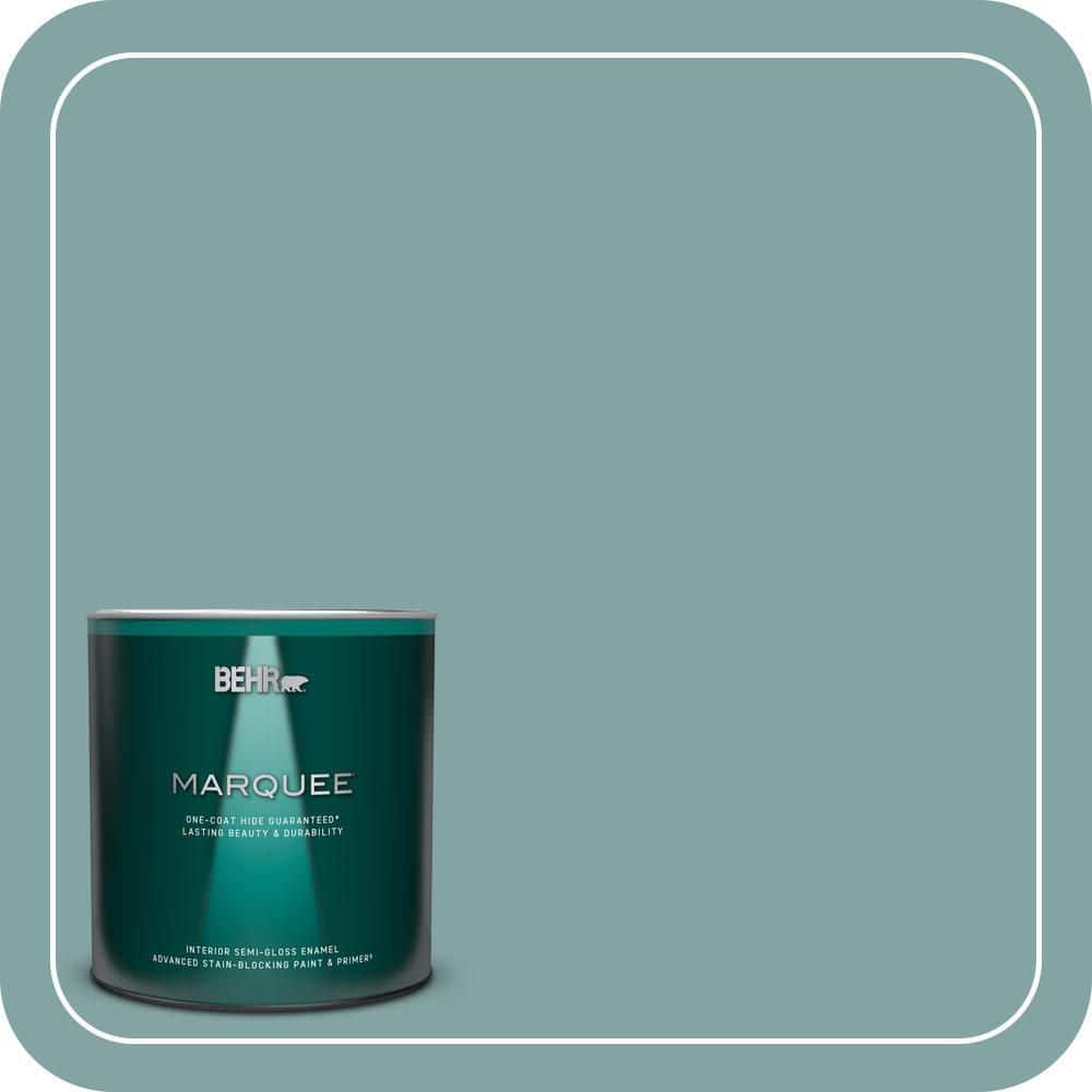 1 qt. #MQ6-07 Schooner One-Coat Hide Semi-Gloss Enamel Interior Paint & Primer price history on PriceWatchPro