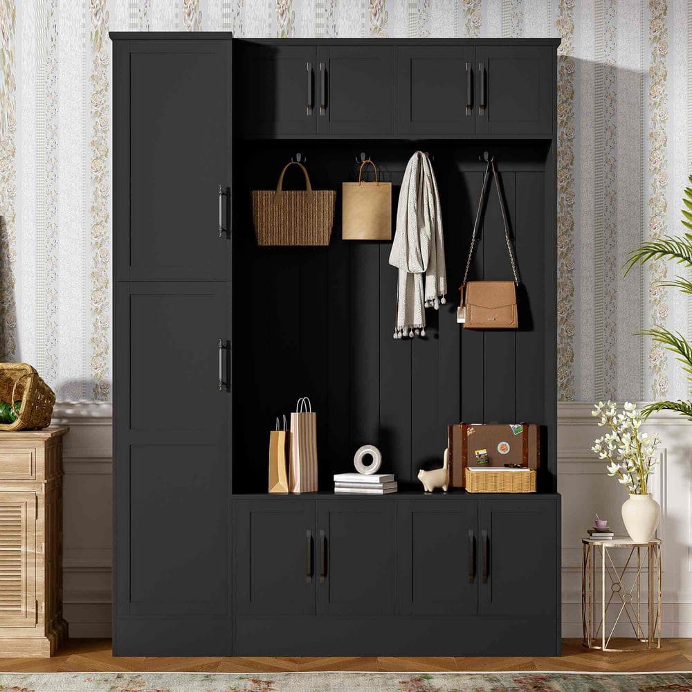 black-polibi-hall-trees-sl519-