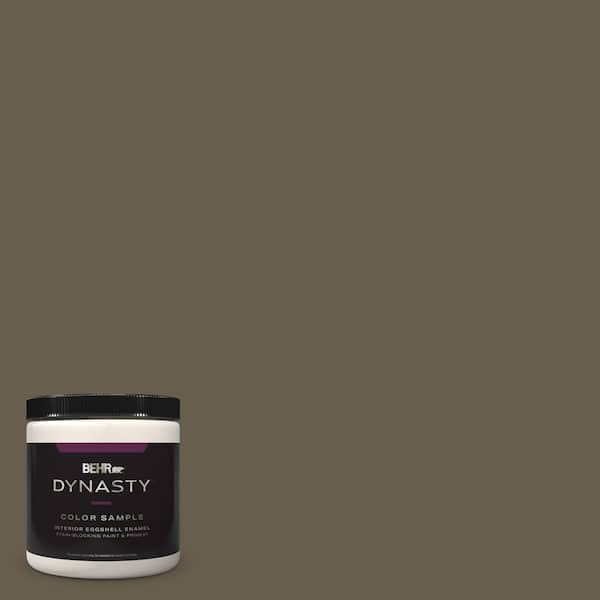 BEHR DYNASTY 8 oz. #N320-7 Primitive One-Coat Hide Eggshell Enamel Stain-Blocking Interior Paint & Primer Sample