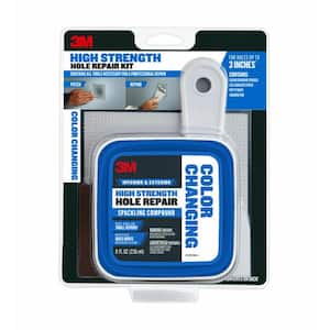High Strength Hole Repair 8 fl. oz. Color Changing Spackling Compound Kit