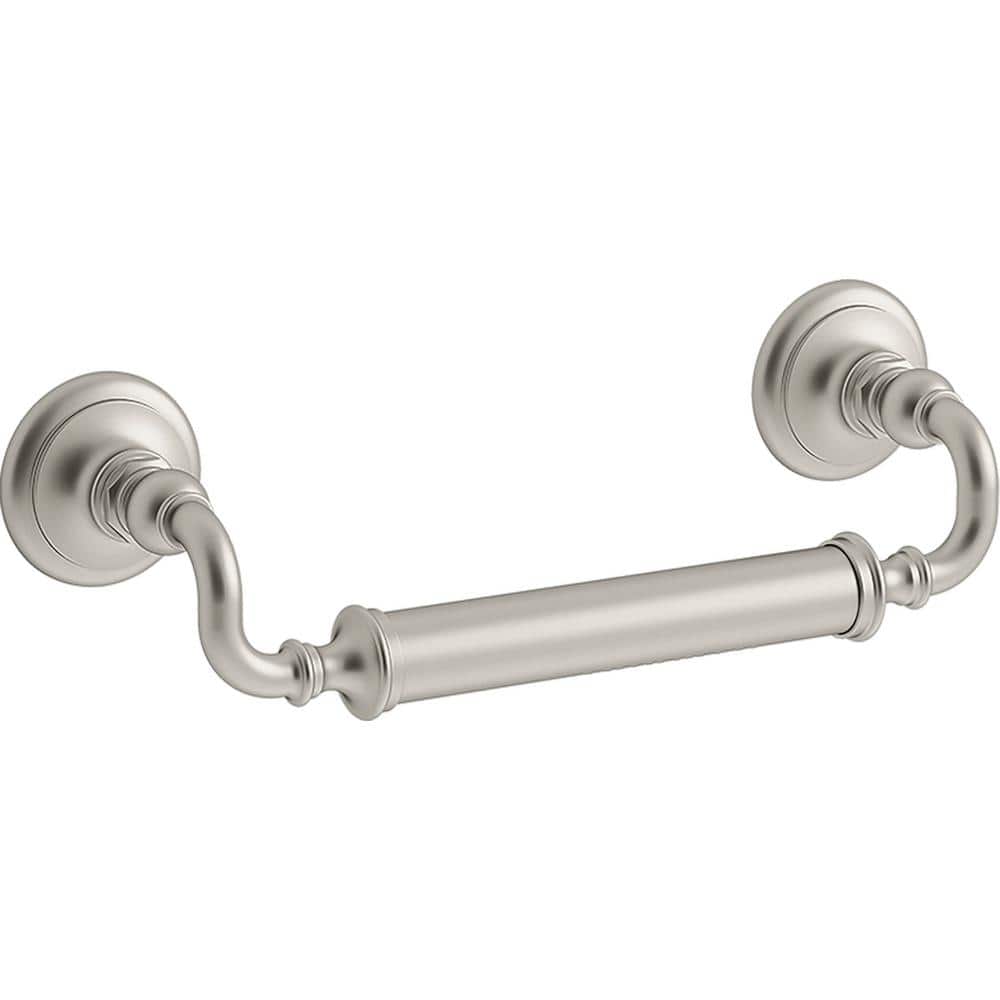 KOHLER Artifacts 12 in. Grab Bar in Vibrant Brushed Nickel 25154BN