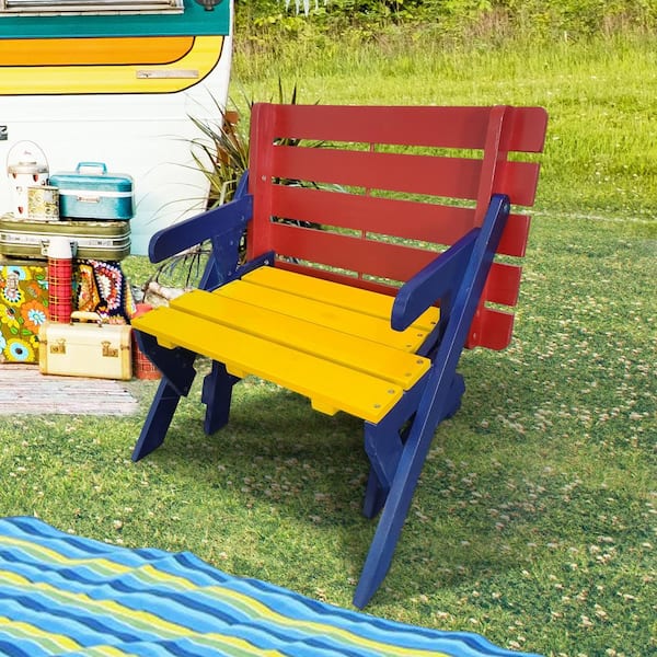 Kids wooden garden online bench