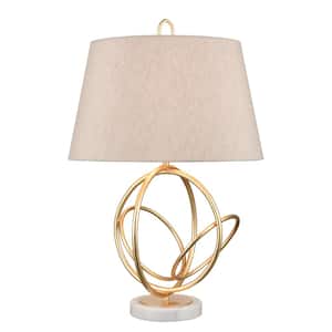 Seagrove 26 in. Gold Leaf Table Lamp