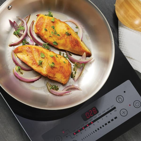 Tramontina Gourmet Tri-Ply Clad 8 qt. Stainless Steel Stock Tramontina Gourmet Tri-Ply Clad 8 qt. Stainless Steel Stock