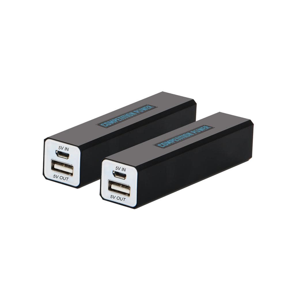 2600 mAh Power Bank Mini (2-Pack)