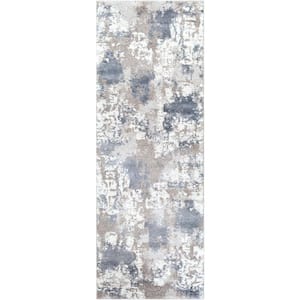 Artistic Weavers Ariana Blue 9 ft. x 12 ft. 3 in. Abstract Area Rug ...