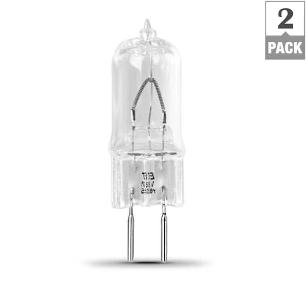 GY6.35 G6.35 AC/DC12V LED Bulb 4W Equivalent to 35-40W GY6.35 Halogen T4 JC  Type Bi-pin Base Warm White 2700K, Non-dimmable, Pack of 5