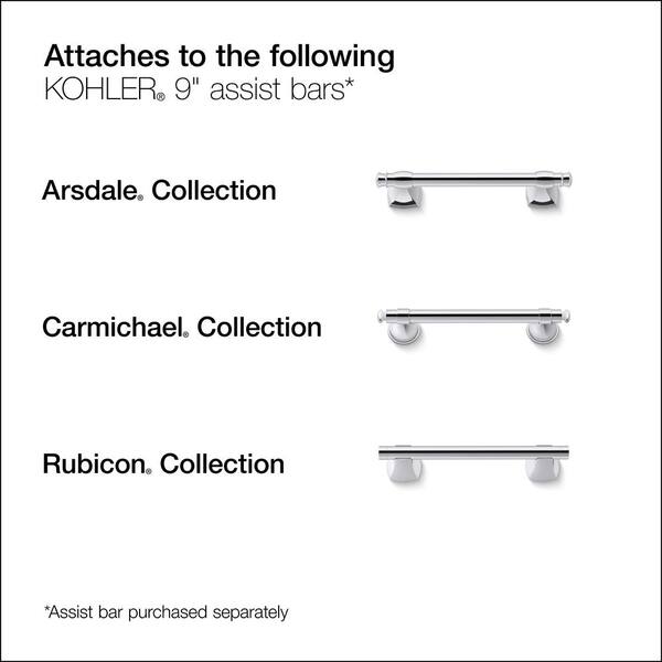 KOHLER Toilet Tissue Holder Accessory in Matte Black