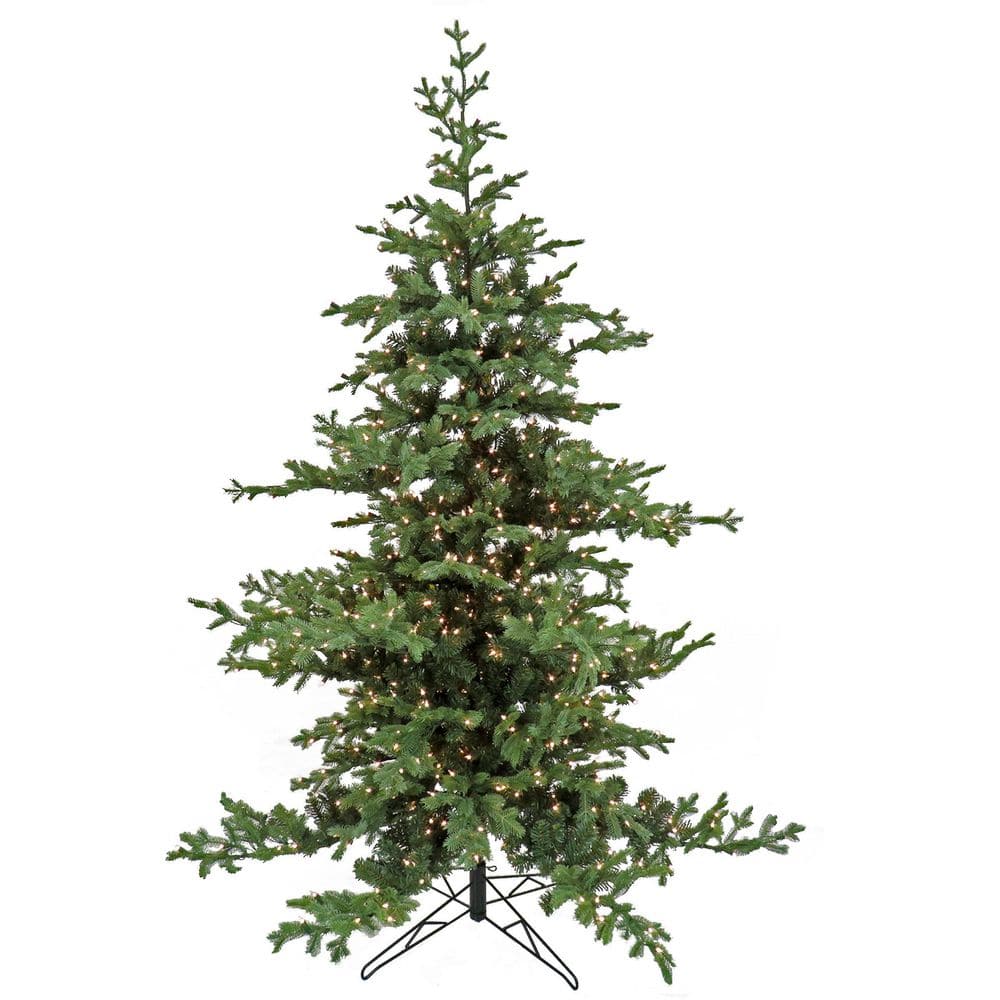 National Tree Company HGTV Home Collection, 9ft Pre-Lit Decorator Artificial Christmas Tree -  HGTVD13-300P-90