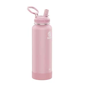 Takeya Actives 18 oz. Midnight Insulated Stainless Steel Water Bottle with  Straw Lid 51219 - The Home Depot