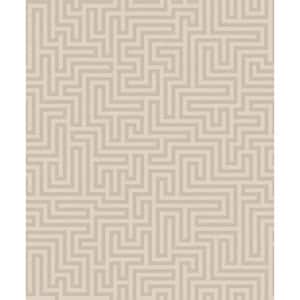 Maze Paper Strippable Wallpaper (Covers 57 sq. ft.)