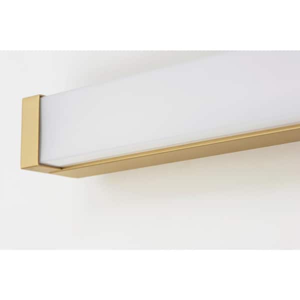 Maxim Lighting - Spec 1 Light 48 in. Stainless Steel Gold LED Bath Vanity