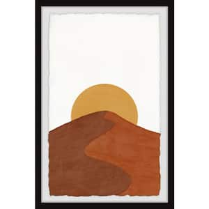 Sunrise Ridge by Marmont Hill Framed Abstract Art Print 12 in. x 8 in.