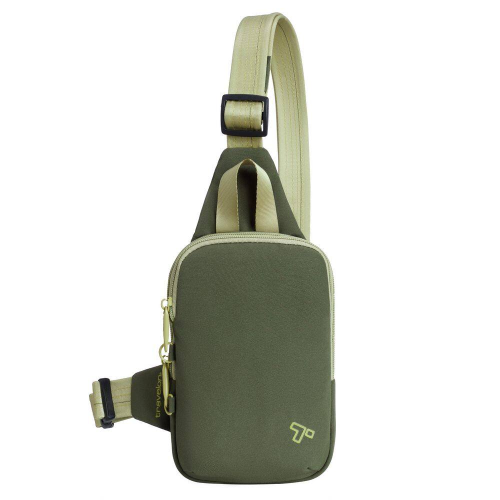 Anti-Theft The Voyages 8.5-in. Olive Compact Sling Backpack price history on PriceWatchPro