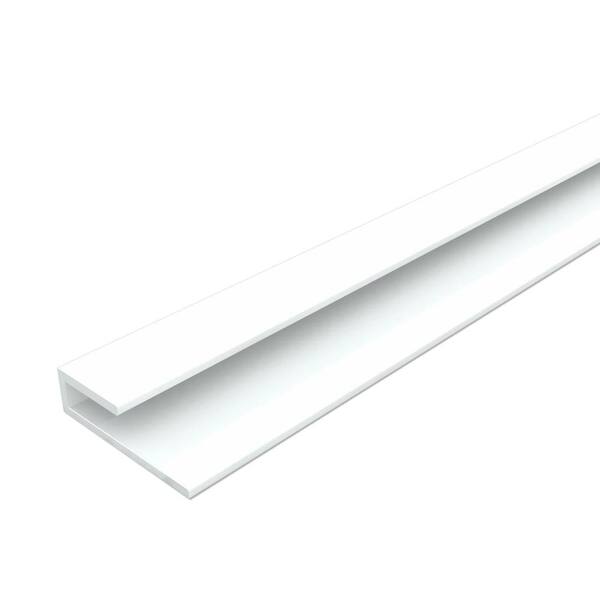 white pvc backsplash
