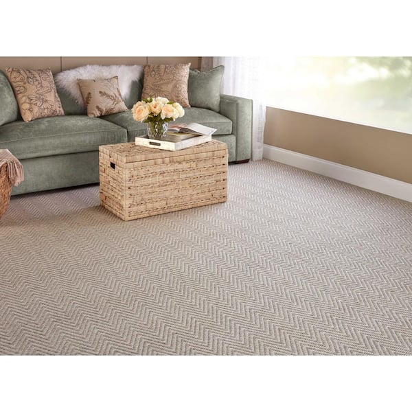 Ziggy Stone Custom Area Rug with Pad