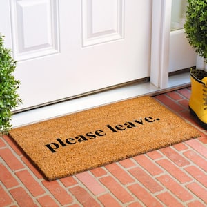 Please Leave Doormat, 17" x 29"