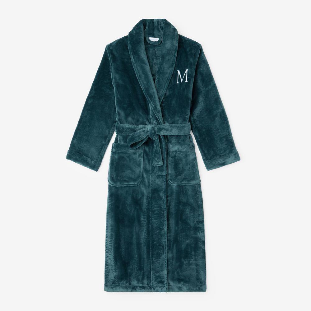 The Company Store Company Plush Women's Large Spruce Robe 67037-L ...