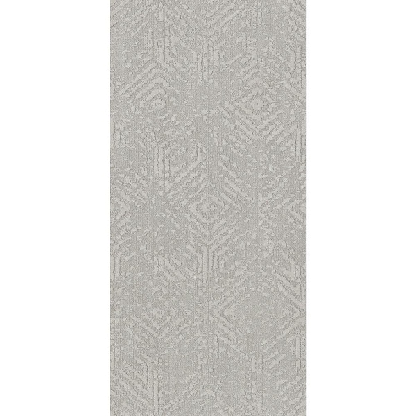 Shaw 8 in. x 8 in. Pattern Carpet Sample - Starlore - Color Frosty Morn