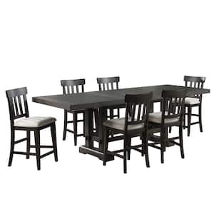 Napa 7-Piece Dusky Cedar Counter Height Dining Set