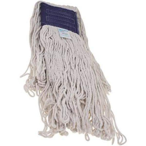 Appeal Cotton Blend String Mop Head With 5 in. Universal Headband, 24 oz., White