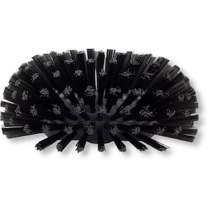 Sparta 5.25 in. x 7.5 in. Black Polypropylene Kettle Brush (2-Pack)