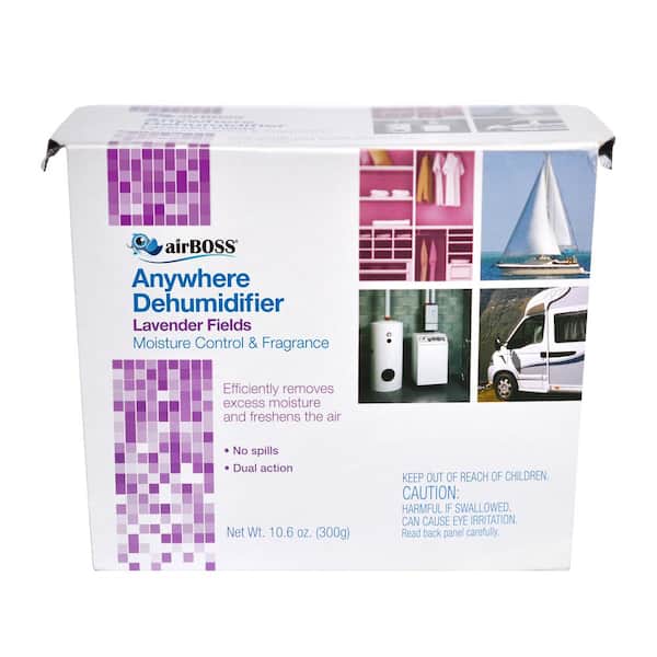 Lavender Fields Pack of 6 airBOSS Anywhere Dehumidifier 