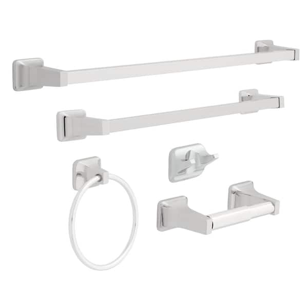 Futura 18 in. Towel Bar in Chrome