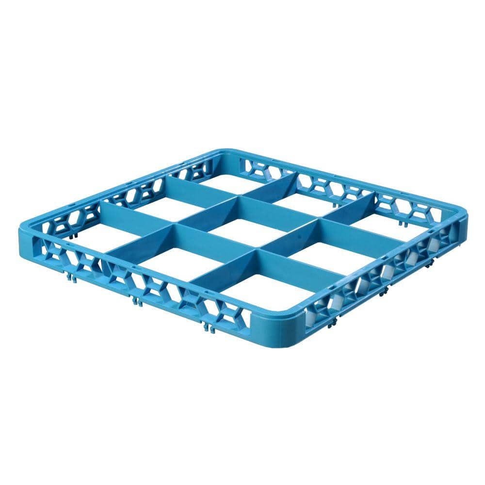 19.75 in. x 19.75 in. 9-Compartment Optional Accessory Extender for OptiClean Glass washing Racks in Blue (Case of 6) price history on PriceWatchPro