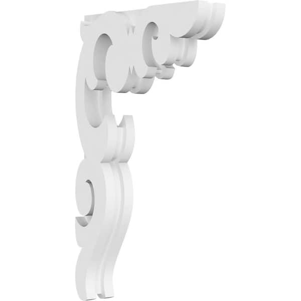 Ekena Millwork 1-7/8 in. x 14 in. x 8 in. PVC Kendall Corbel