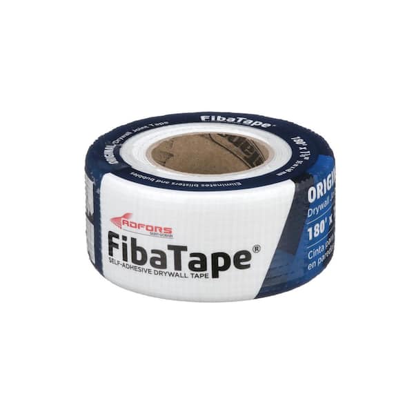 Saint Gobain Adfors Fibatape Standard White 1 7 8 In X 180 Ft Self Adhesive Mesh Drywall Joint Tape Fdw8724 U - How To Use Mesh Tape For Drywall