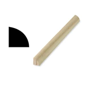 WM 106 11/16 in. x 11/16 in. x 96 in. Solid Pine Quarter Round Moulding