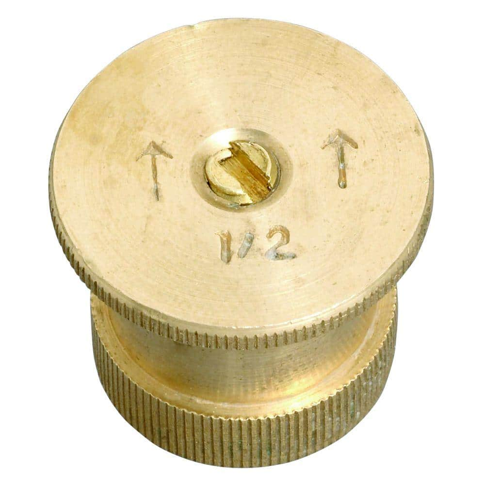 Orbit 1/2 in. Pattern Brass Pop-Up Head with Brass Nozzle 54071 - The Home  Depot