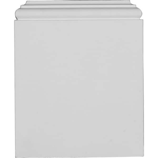 Ekena Millwork 1-7/8 in. x 8-3/4 in. x 10-1/4 in. Polyurethane Traditional Plinth Block