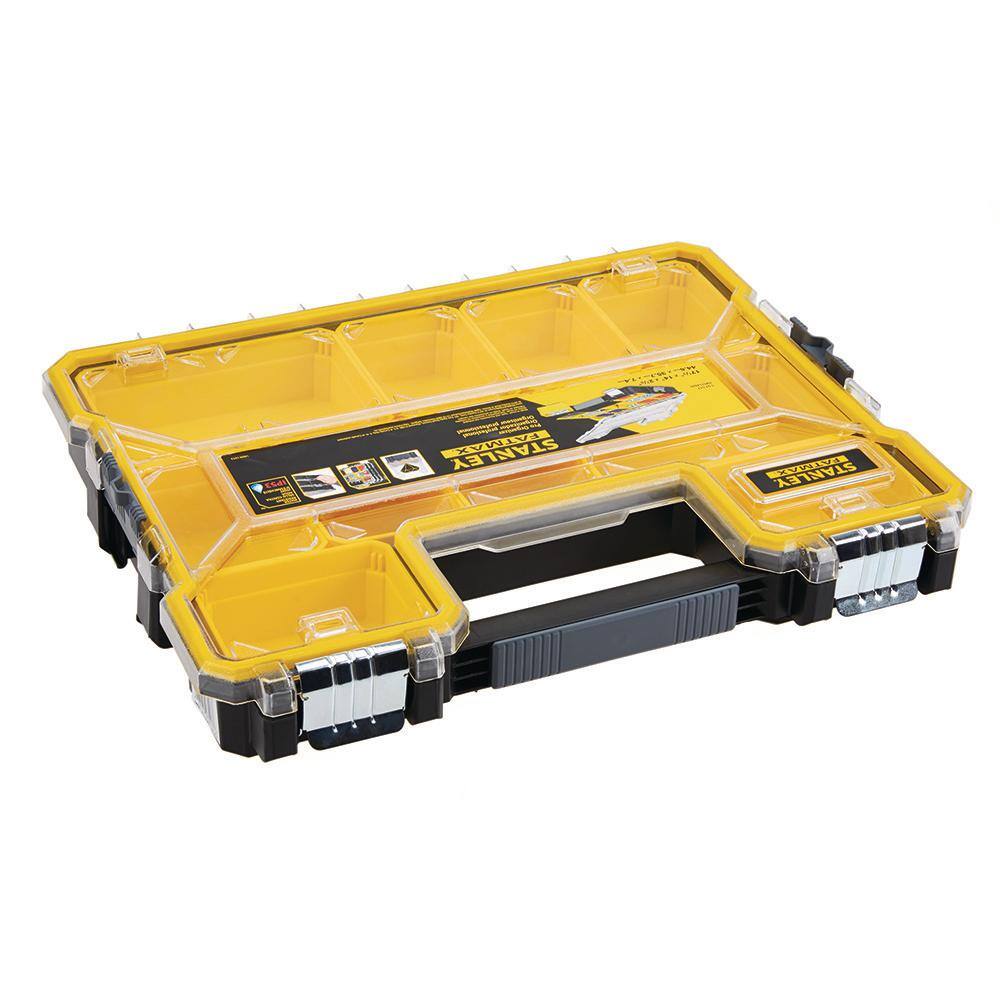 thumbnail image 2 of Stanley 14-Compartment Portable Small Parts Organizer - Adjustable, Stackable Tool Storage - 1.82 Lb 2 of 5