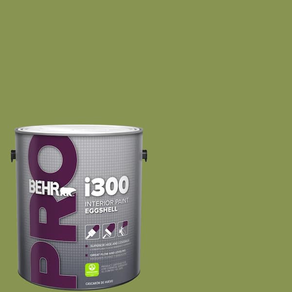 BEHR PRO 1 gal. #M350-6 Frog Eggshell Interior Paint