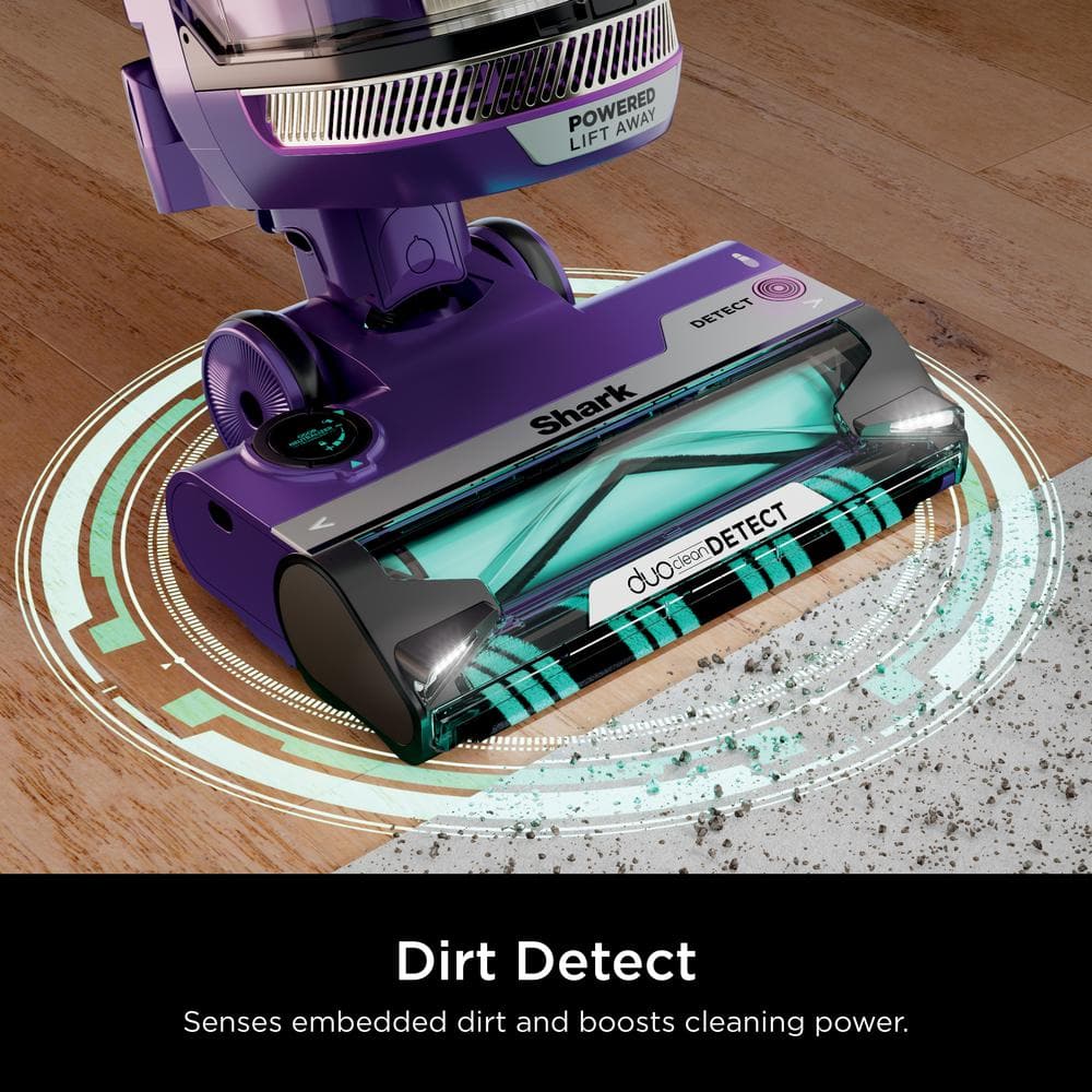 Shark Purple Bagless Upright Vacuum with HEPA Filter