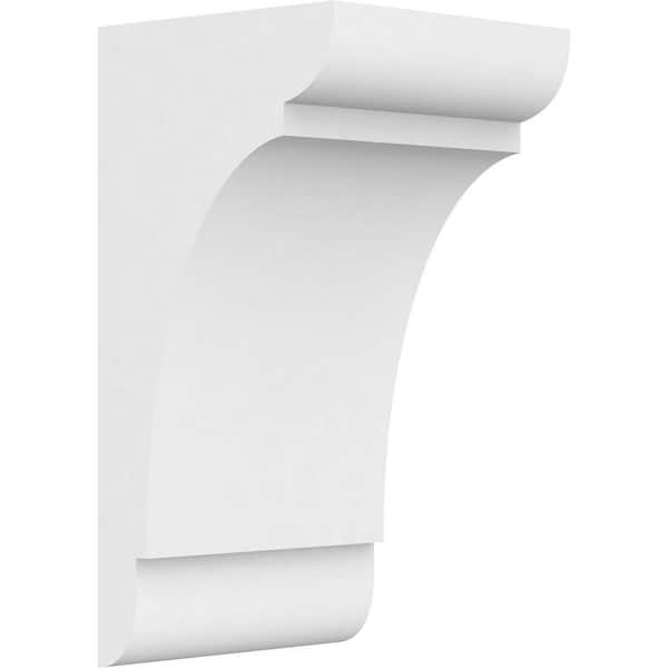 Ekena Millwork 5 in. x 10 in. x 5 in. Standard Olympic Architectural Grade PVC Corbel