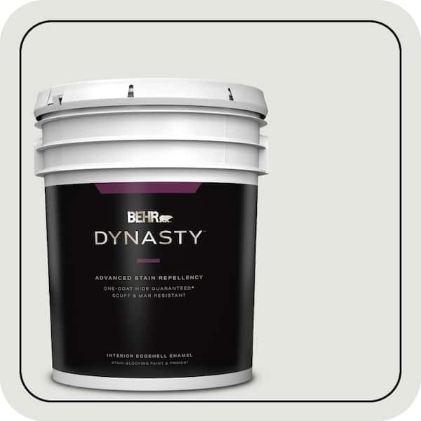 BEHR DYNASTY 5 gal. #BL-W12 Canyon Wind Eggshell Enamel Interior Stain-Blocking Paint & Primer