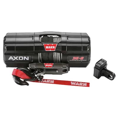 AXON 35-S Series 3500 lbs. Powersport Winch with Synthetic Cable