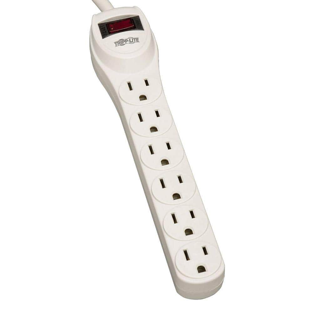 Protect 2 ft. Cord with 6-Outlet Strip Surge Protector price history on PriceWatchPro