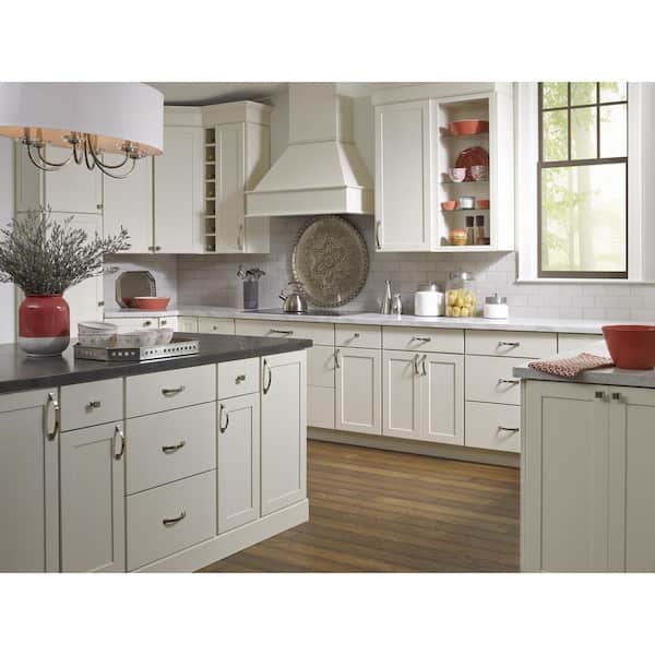 Candler 3-3/4 in. (96mm) Classic Polished Nickel Arch Cabinet Pull