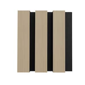 4.6 in. x 4.7 in. x 0.875 in. Oak Style Square Edge MDF Decorative Acoustic Wall Panel (Sample/0.15 sq. ft.)