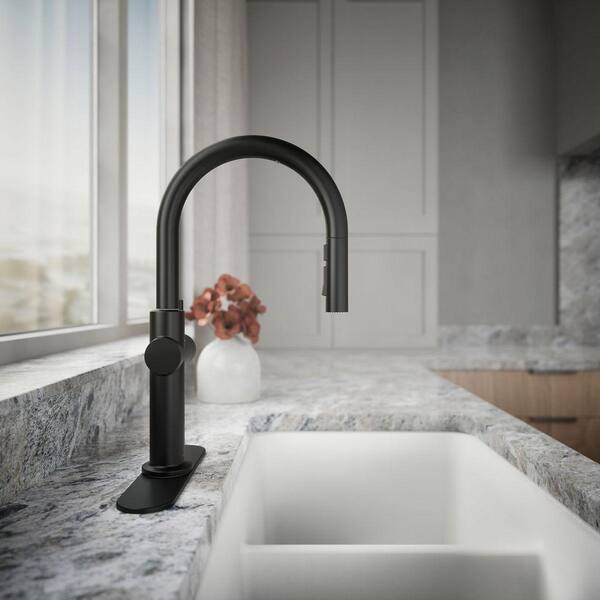 KOHLER Crue Single-Handle Touchless Pull-Down Sprayer Kitchen