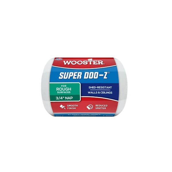 Wooster Super Doo-Z 4 in. x 3/4 in. High-Density Roller Cover