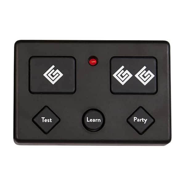 GHOST CONTROLS Premium 5-Button Remote Transmitter for Ghost Controls Automatic Gate Opener Systems in Black