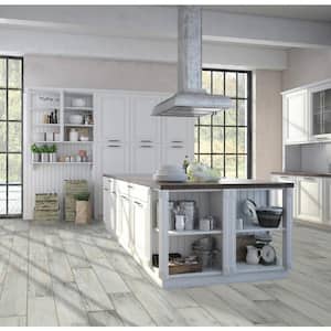 Serene Wood Light Grey 8 in. x 36 in. Matte Porcelain Floor and Wall Tile (27 cases/419.58 sq. ft./Pallet)