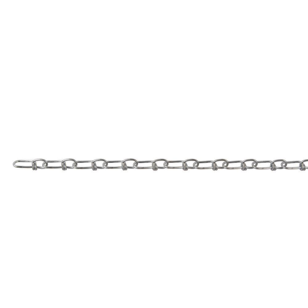 "#3 x 50 ft. Bright Galvanized Steel Double Loop Chain" price history on PriceWatchPro